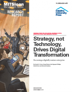 transformation digitale - Etude du MIT 2015
